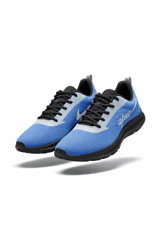 Apne Lightweight Breathable Blue Running Shoes